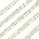 Load image into Gallery viewer, Y69SS. Sterling Silver Double Curb Chain
