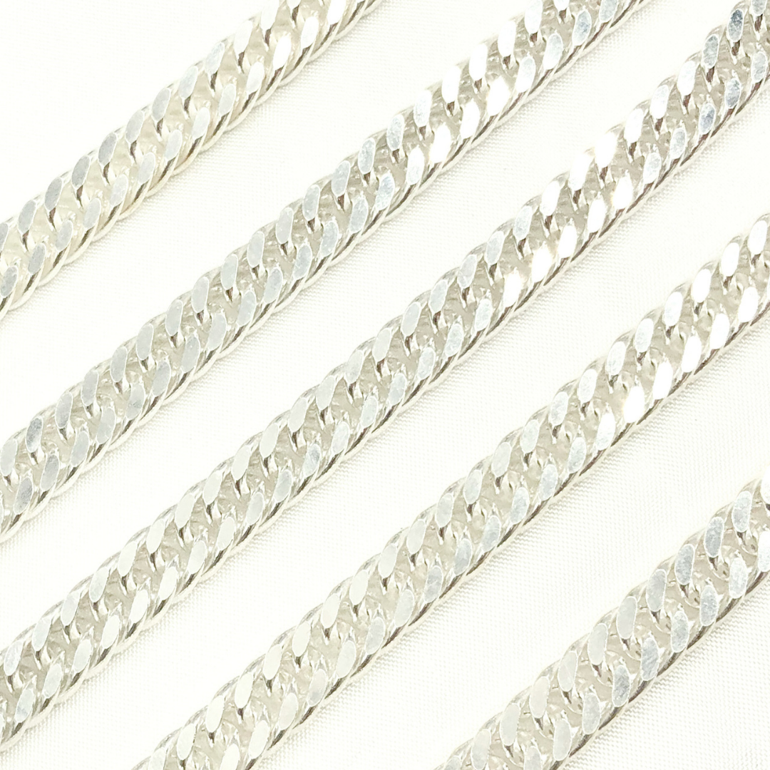 Y69SS. Sterling Silver Double Curb Chain