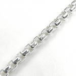 Load image into Gallery viewer, Y49SS. Sterling Silver Round Box Chain
