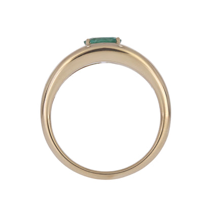 CR97420-6X4. 14K Solid Gold Diamond and Gemstone Ring