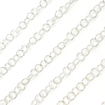 Load image into Gallery viewer, 679SS. Sterling Silver Smooth Round Link Chain
