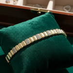 Load image into Gallery viewer, BNL68516. 14K Solid Gold Diamond Bangle