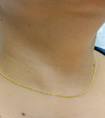 Load image into Gallery viewer, 14k Solid Gold Rope Chain Necklace. 025CRDP0L8L

