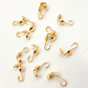 Gold Filled Clamshell Bead Tip