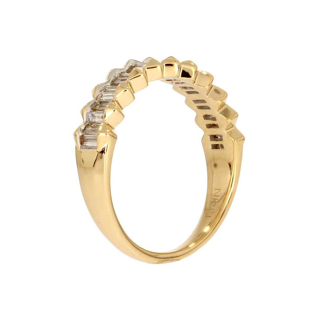 RAH02418. 14K Solid Gold Diamond Ring