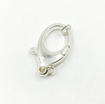 Load image into Gallery viewer, Sterling Silver Pear Clasp 25x15mm
