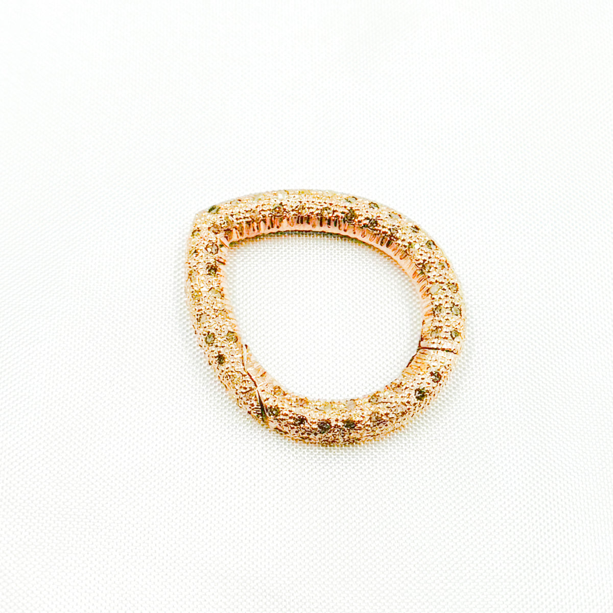 Diamond Sterling Silver Clasps
