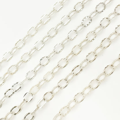 Buy Hammered Round Link Chains
