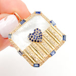 Load image into Gallery viewer, Shop Square Heart Pendants