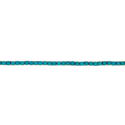 BTZ65191TQ. 14K Solid Gold Turquoise Bracelet