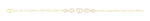 Load image into Gallery viewer, BR402445. 14k Solid Gold Diamond Paperclip Bracelet
