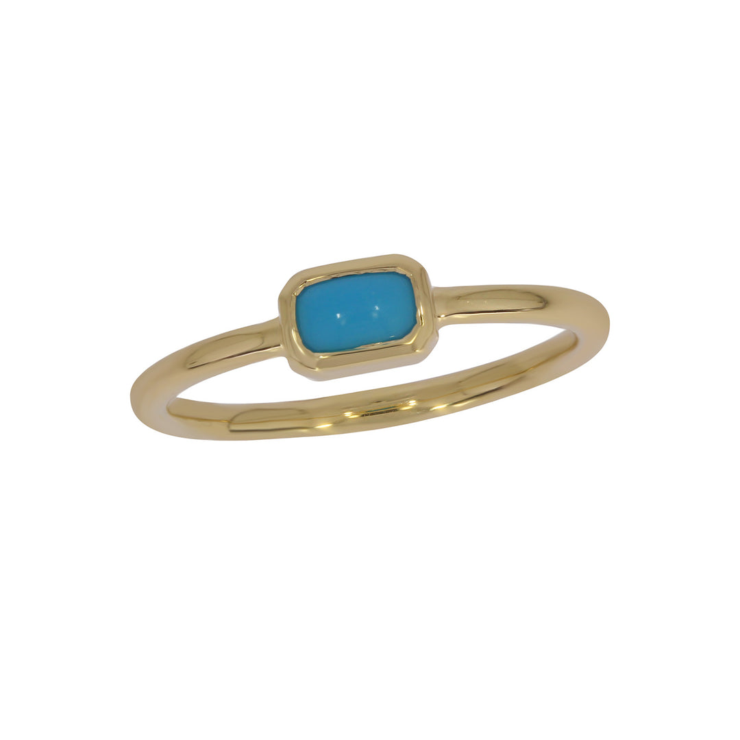 CR96339. 14k Solid Gold Gemstone Ring