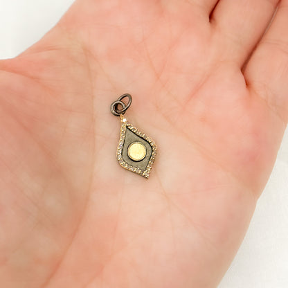 Buy Now Diamond Sterling Silver Drop Pendant