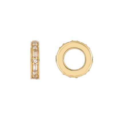 CMB00106. 14K Solid Gold Ring Charm