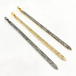 Load image into Gallery viewer, DC684. Diamond Silver Spike Pendant
