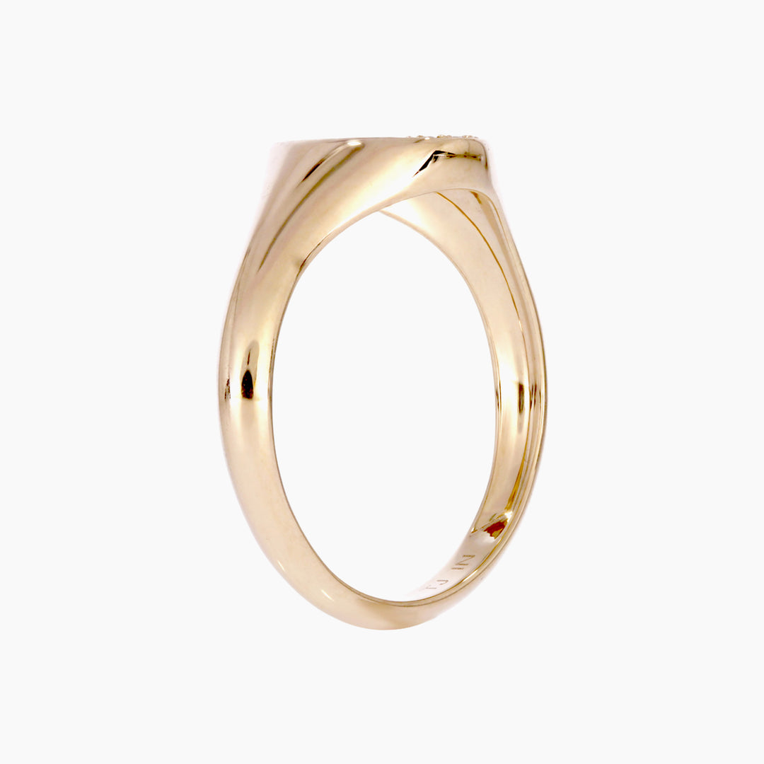 RFE19505. 14K Solid Gold Diamond Ring