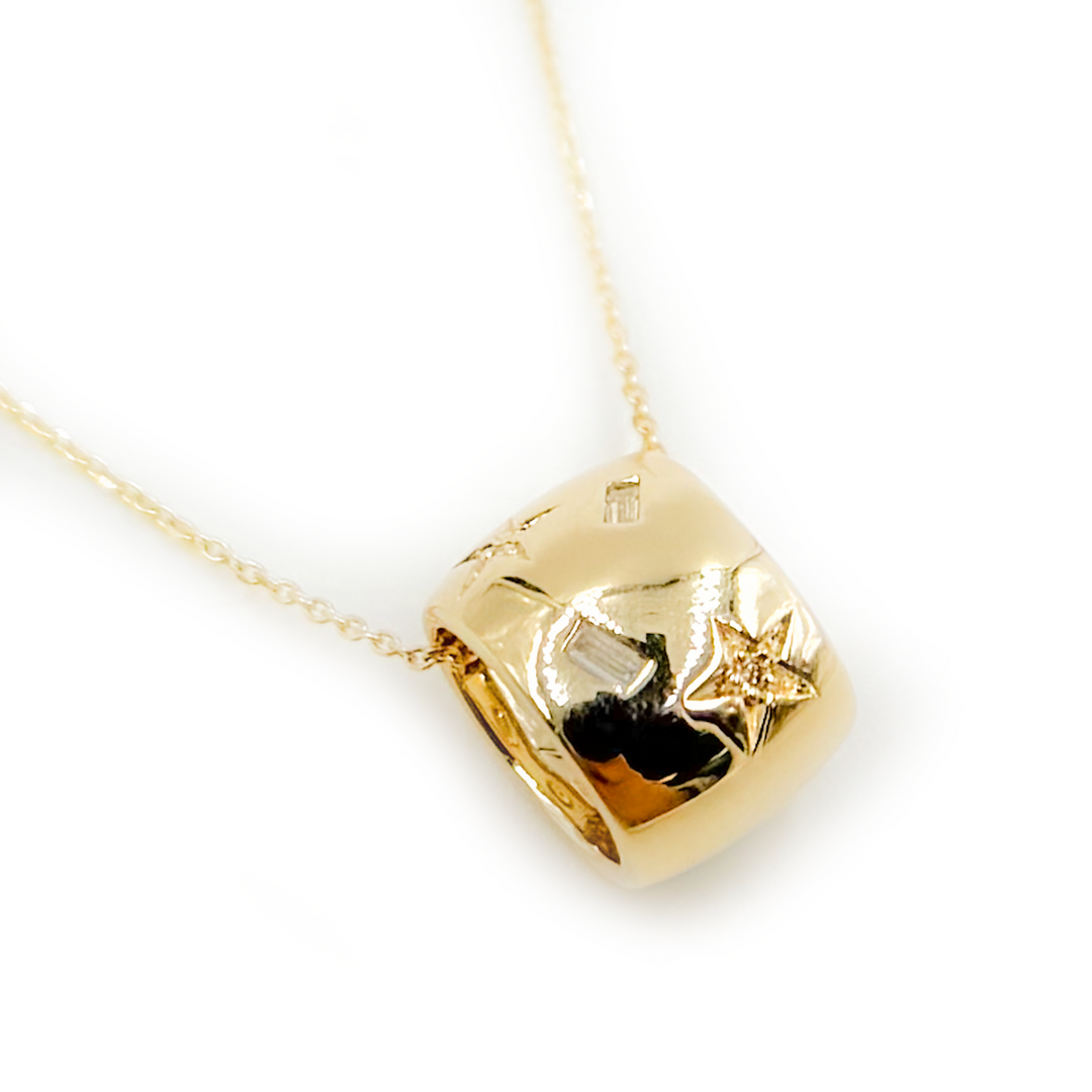 Buy 14K Solid Gold Ring Charm