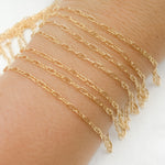 Load image into Gallery viewer, V246GF. 14K Gold Filled Smooth Marina Link Chain
