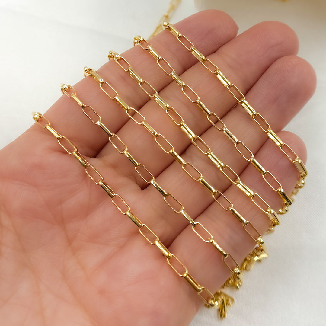 497GF. 14K Gold Filled Box Chain