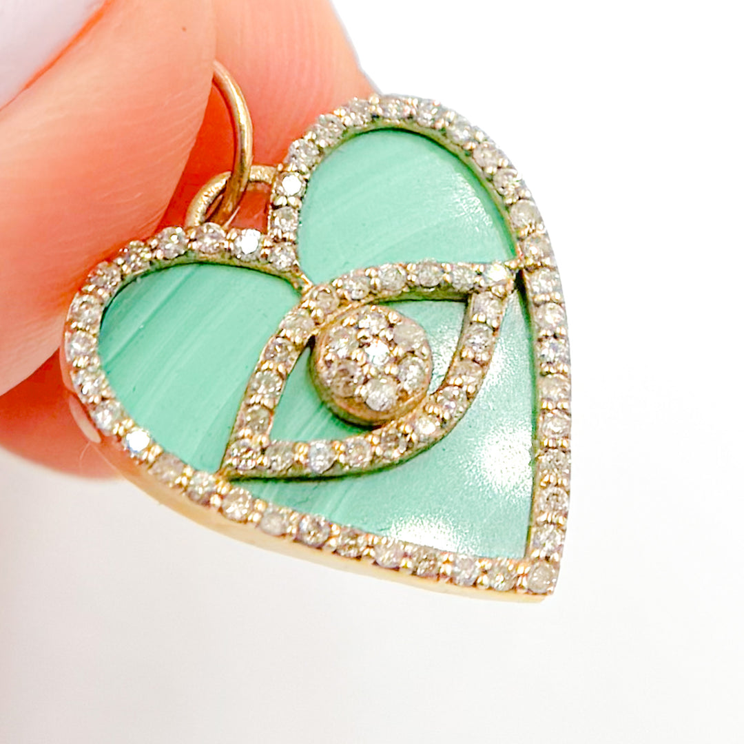 Buy Now 14K Gold Hearts Pendant