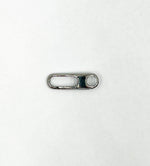 Load image into Gallery viewer, Black Rhodium Shiny 925 Sterling Silver Shiny  Clasp 15x5mm. 1356BRS
