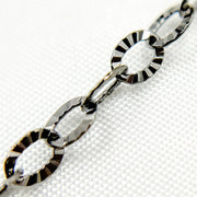 Sterling Silver Diamond Cut Cable Chains