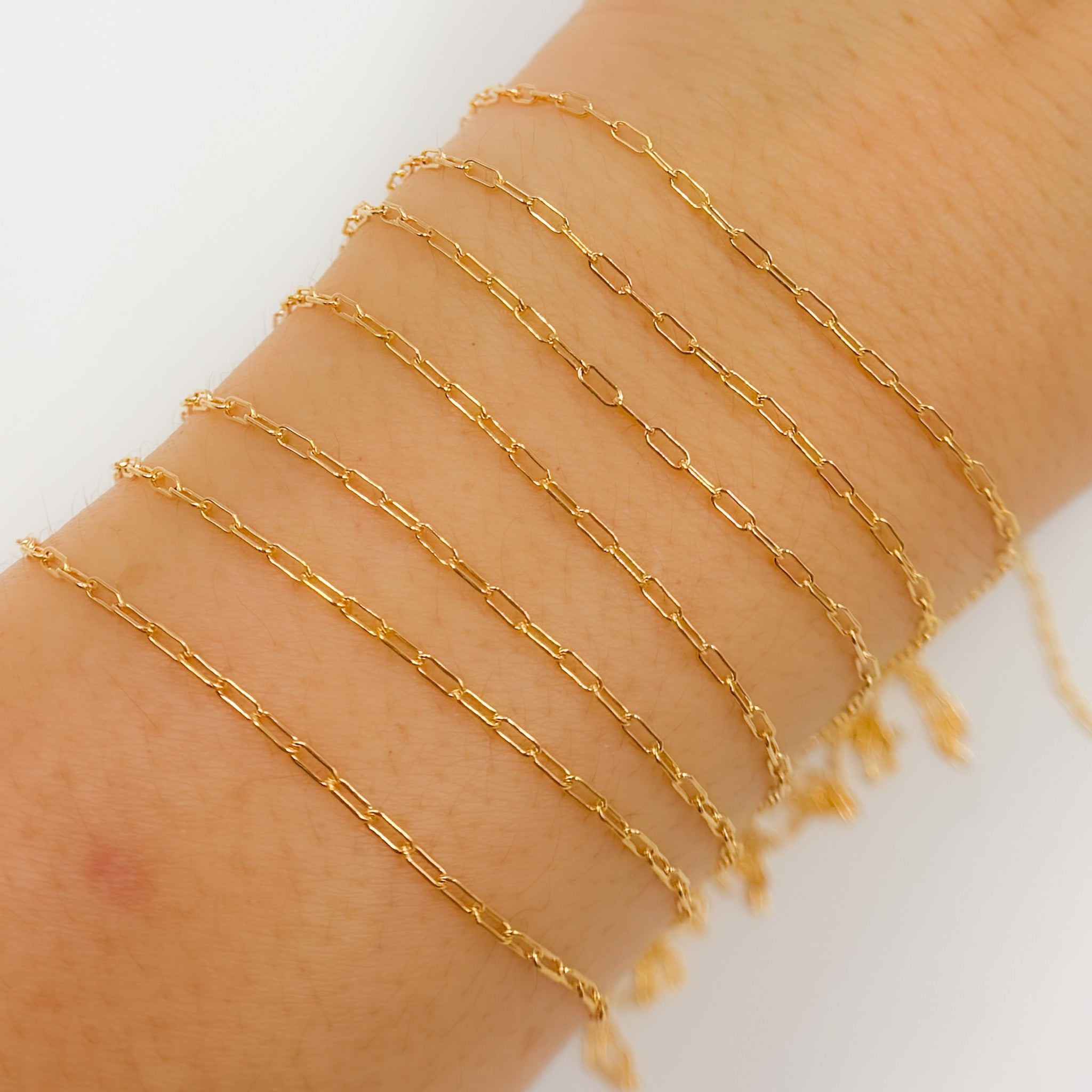 Yellow Gold Filled Chains for Jewelry Making | 14k Quality