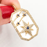 Load image into Gallery viewer, 14K Gold Star Pendant
