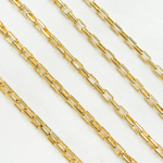 Load image into Gallery viewer, 501GP. Gold Plated 925 Sterling Silver Smooth Box Chain
