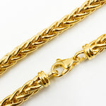 Load image into Gallery viewer, TRE002Bracelet. 14K Solid Gold Hollow Rope Bracelet