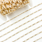 Load image into Gallery viewer, XM/2531CTT. 14k Gold Filled and Sterling Silver 1 Long and 3 Short Link Chain
