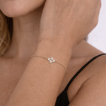 Load image into Gallery viewer, BFG61266. 14K Solid Gold Diamond Fancy Bangle