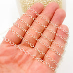 Load image into Gallery viewer, 1808MSS. Sterling Silver Twisted Cable Chain

