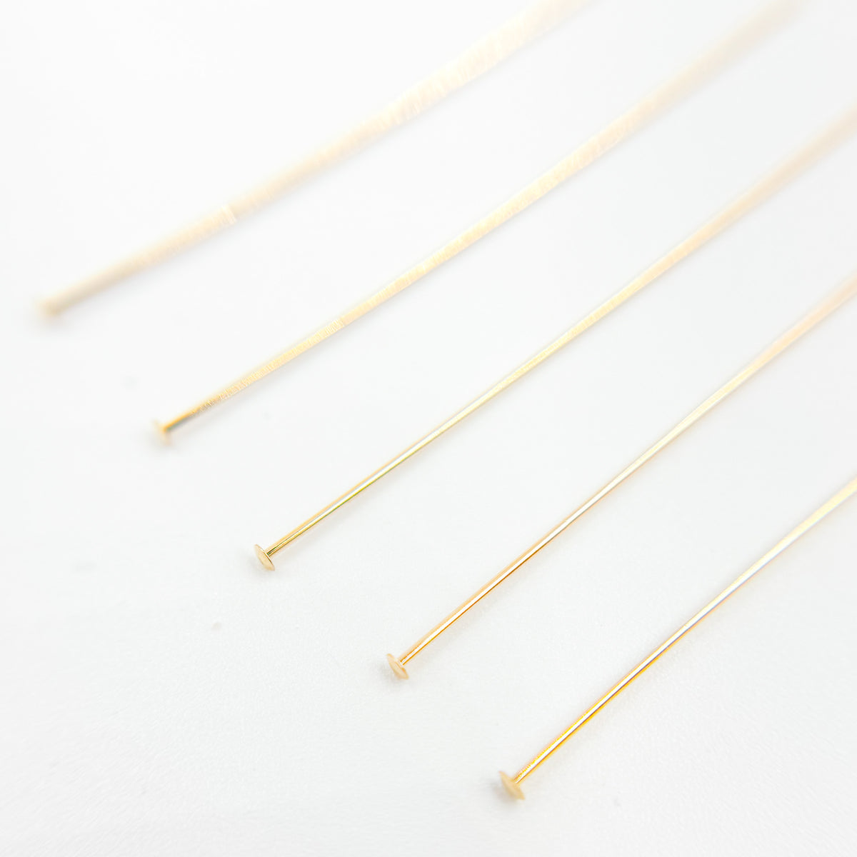 Buy Gold-filled Flat 1.5 Inch Headpin