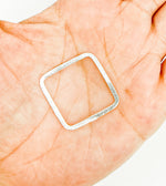 Load image into Gallery viewer, 925 Sterling Silver Square Shape 25x25mm. SS2
