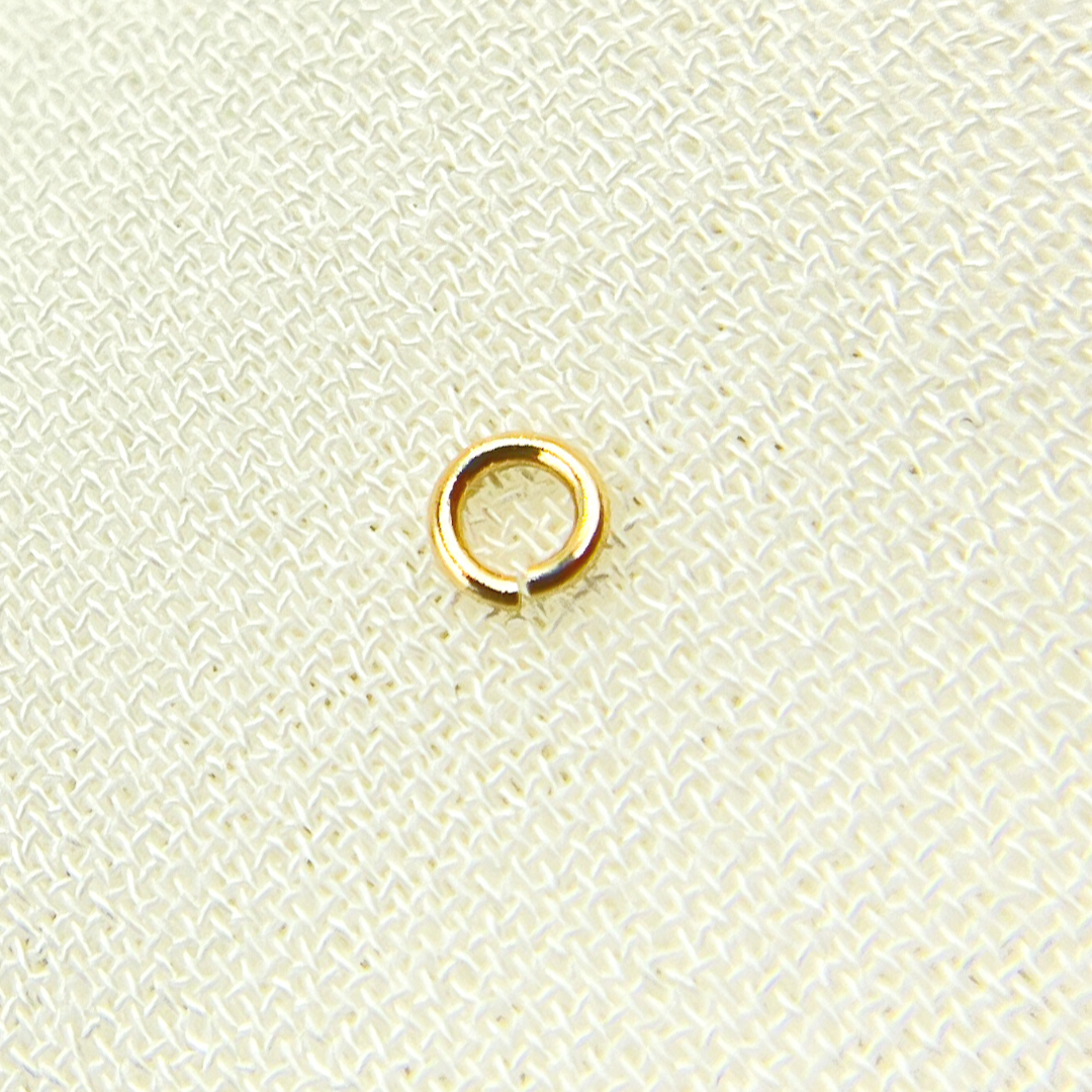 14K Gold Filled Open Jump Ring 28 Gauge 3mm. MFT030DE28GF