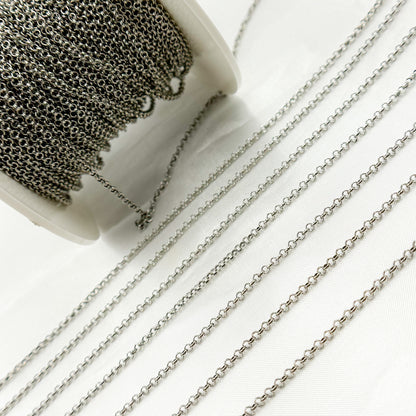 Sterling Silver Rolo Chain