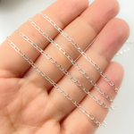 Load image into Gallery viewer, Flat Paperclip Link Chains