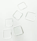 Load image into Gallery viewer, 925 Sterling Silver Square Shape 25x25mm. SS2
