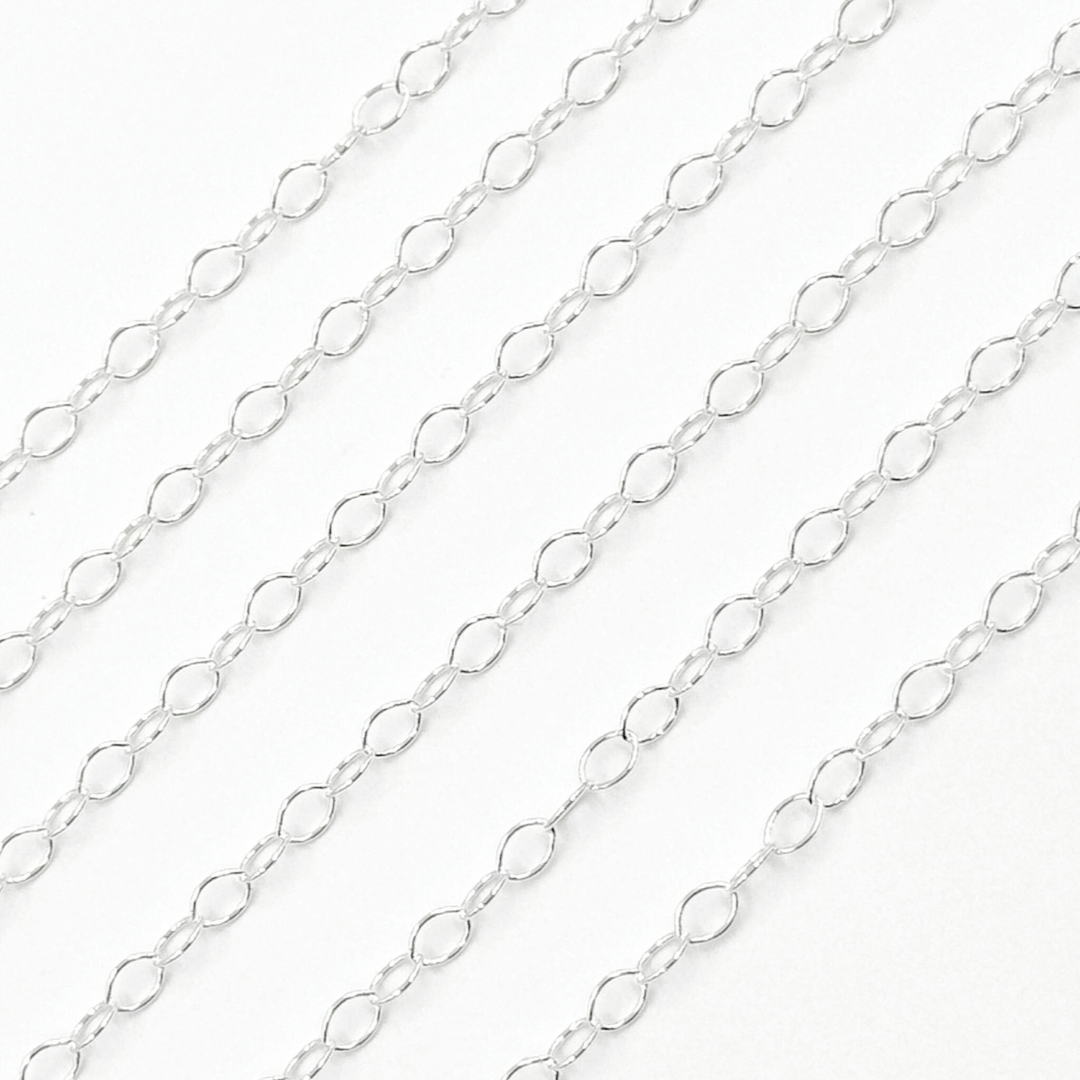 925 Sterling Silver Cable Chain. 1310SS