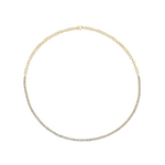 Load image into Gallery viewer, 14K Solid Gold Diamond Tennis Choker Necklace. NFS71713
