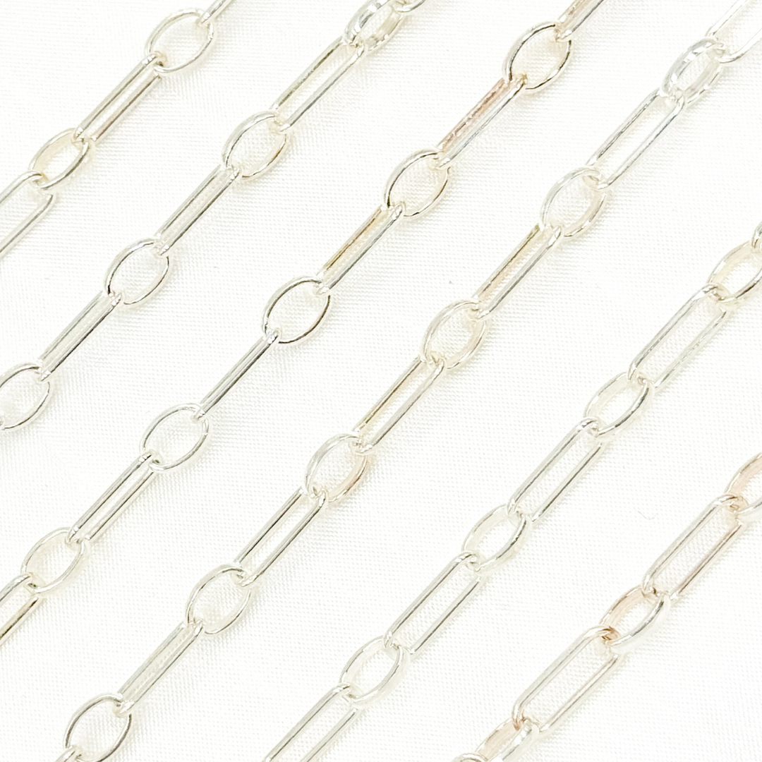 925 Sterling Silver Long and Short Link. V216SS