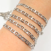 Shop Sterling Silver Flat Marina Chain