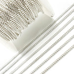 Load image into Gallery viewer, Z73SS. Sterling Silver Flat Curb Chain
