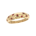 Load image into Gallery viewer, RFZ19693RU. 14K Solid Gold Ruby Ring
