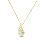 Load image into Gallery viewer, NFD71788. 14K Solid Gold Diamond Necklace