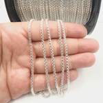 Load image into Gallery viewer, Y49SS. Sterling Silver Round Box Chain
