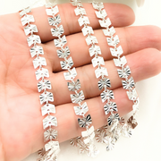 Sterling Silver Diamond Cut Arrows