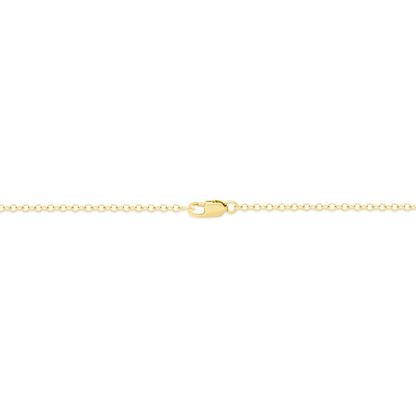 NFE71825PL. 14K Solid Gold Diamond and Gemstone Necklace