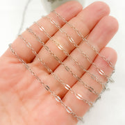 Sterling Silver Flat Marina Chain